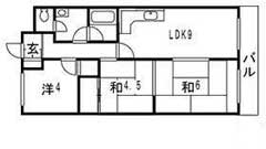 共用廊下型間取
